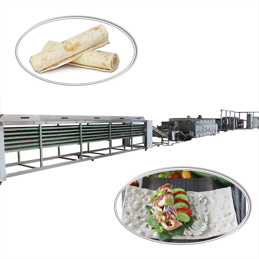 304 Stainless Steel Fully Automatic High Effiency Lavash Machine High Capacity Lavash Machine