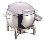 Round Soup Station Stainless Steel Kitchenware With 11.0L Bucket
