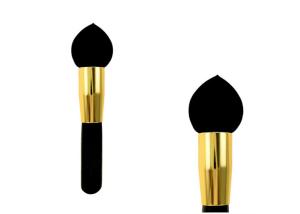 China Ladies Pro Powder Puff Makeup Blending Sponge Brush For Liquid Foundation factory