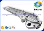 Komatsu 6D105 Excavator Engine Parts , Engine Oil Cooler Cover Assy 6136-62-2210