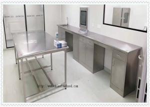 China Acid Resistant Steel Lab Cabinets Multipurpose Durable For Hospital factory