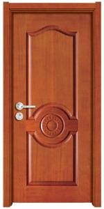 China AB-GM9007 solid wooden room door factory