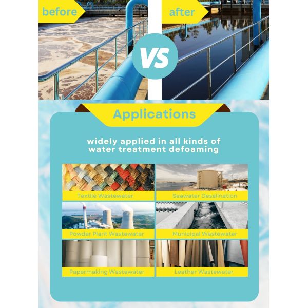 Organic Silicon Defoamer for Wastewater Treatment Systems