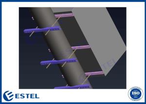 China Double Wall 9U ISO9001 Outdoor Pole Mount Enclosure factory