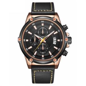 China Business Calendar Quartz Sports Watch 38mm Surface 3ATM Waterproof factory