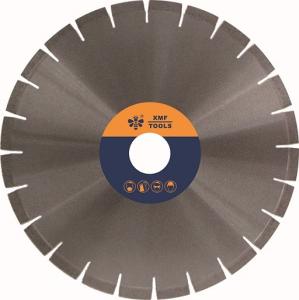 China Silver Brazed Granite Stone Cutting Saw Blades , Band Saw For Stone Cutting factory
