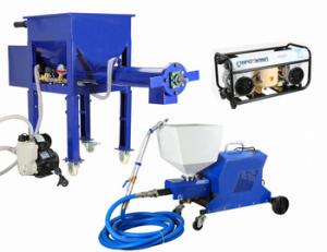 China High Flow Rate K Series Spraying Machine 100KG With Air Compressor factory