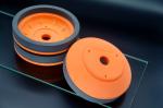 Orange Resin Diamond Grinding Wheel Glass Bowl Speed 2800RPM