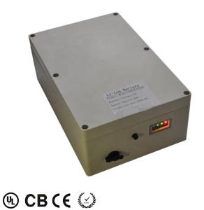 China 50Ah Rechargeable Li Ion Battery For Solar Street Light With UL2054 Certificate factory
