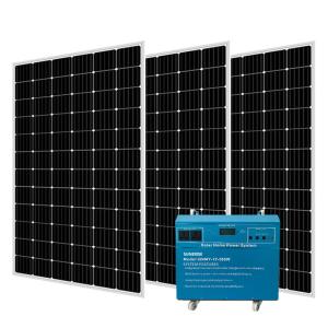 China Home Industrial Use Off Grid Solar Generator System 100W 200W 500W factory
