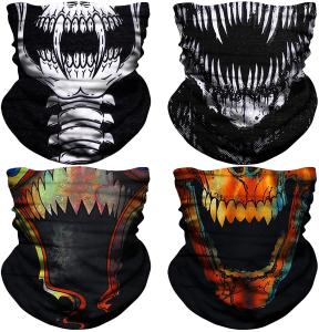 China Winter Merino Wool Warm Printed Multifunctional Headwear factory
