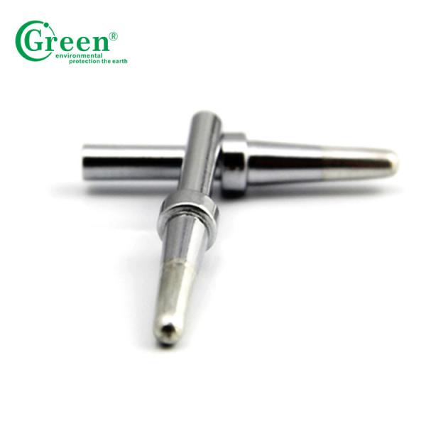 China Oxygen Free Copper Soldering Iron Tips ID 2.1mm / OD 3.9mm OEM Soldering Tips factory