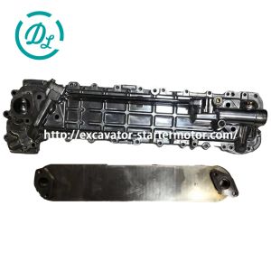 China EexcavaStart ISUZU 6HK1 Engine Oil Cooler Assembly OEM 1-13201066-2 on sale