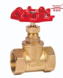 China yomtey brass stop-check valve factory