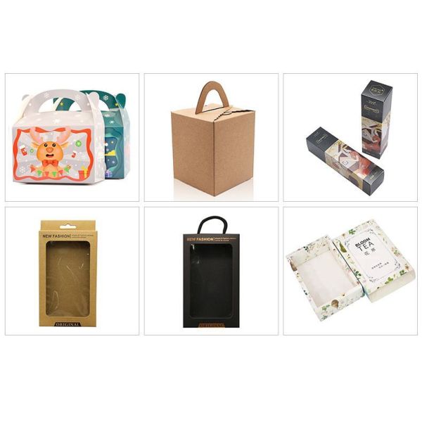 Halloween Personality Printing Candy White Card Paper Box Gift Packaging Box