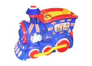 China Swing Arcade Kiddy Ride Machine Game Consoles Child British Train Ride factory