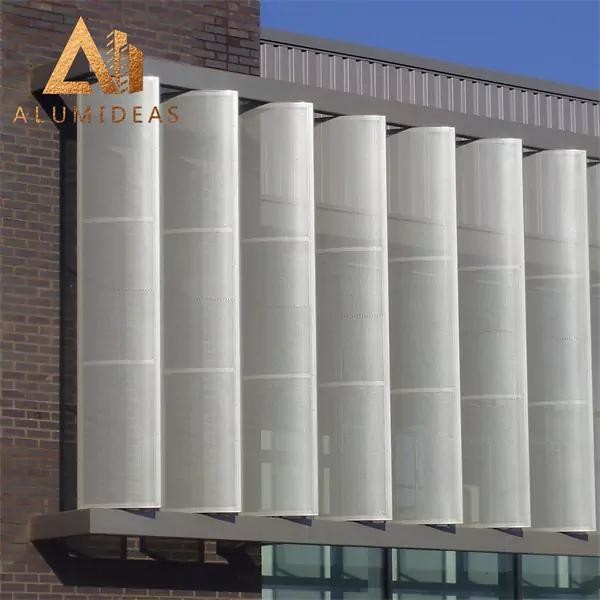 Aluminum sun shade panel