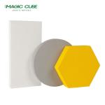 Home Decorative Eco Friendly Square Fiberglass Acoustic Ceiling Tiles