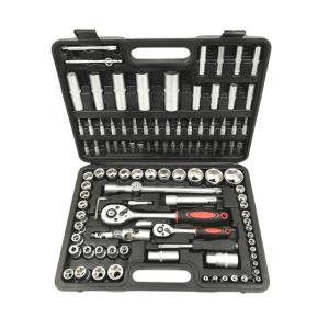 China 0.5 Inch 0.25 Inch 150 Piece Drive Mechanic Tool Set factory