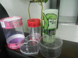 China plastic cylinder factory