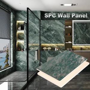China Waterproof Stain Resistant Eco - Friendly Home Decor Tile SPC Wall Panel factory