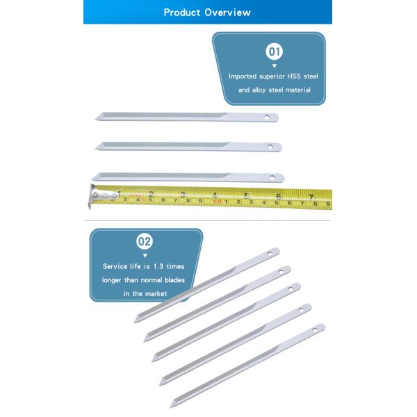 Cutter Knife Blade KF0720 CH08-02-25W 2H3 160 * 8.0 *2.0mm for YIN Cutter