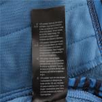 Stockpapa blue Striped Children's Winter Clothes Softshell Hooded Jacket