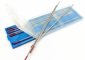 China 19.3g / Cm3 Thoriated Tungsten Electrode With Red Color Tig Welding Rod factory