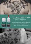 Anesthetic Sustaine Tattoo Numbing Gel Stable Green Color Anti Allergy
