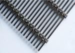 Stainless Steel Decorative Wire Mesh Woven Curtain Wall Facade CE Approved