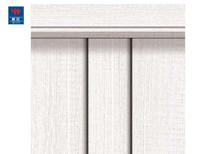 Eco Friendly PVC Wood Hotel 60Mins Fire Rated Doors