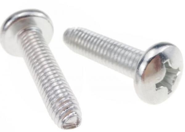 China M6 Phillips Drive Pan Head Thread Forming Screws Harden Steel Zinc Plated Fastener factory
