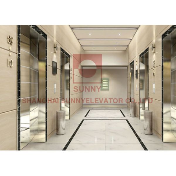 China Business Passenger Elevator Stainless Steel Energy Saving Environmental Protection factory