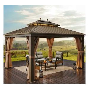 China Tempered Glass Roof Sunroom Ultimate Veranda Upgrade With Polygon Roof Molding factory