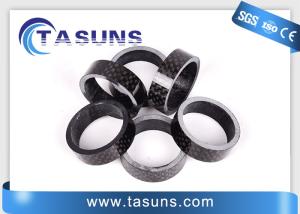 China Bike Washers Carbon Fiber Bike Parts Stem Spacer For 28.6mm Fork factory