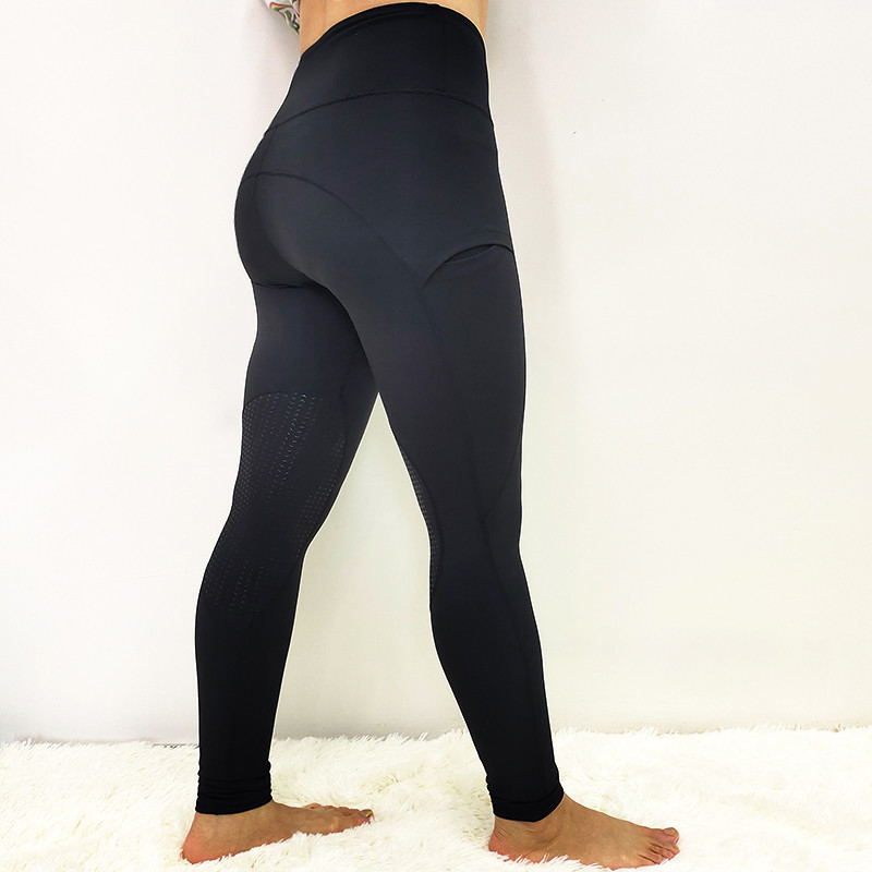 High Waisted Horse Riding Pants Tights Compression Quick Dry