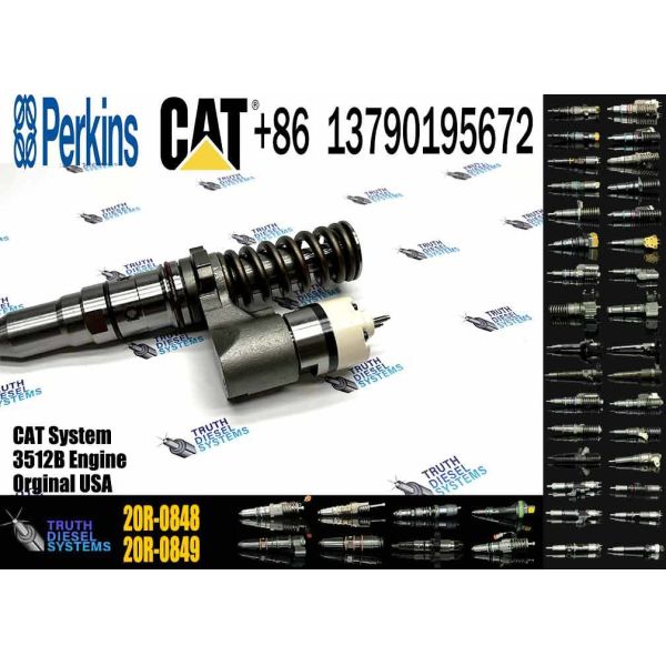 Injector 392-0212 20R-0848 for Caterpillar 3506 3508 3512 3516 3524 Diesel Engines Used in Construction Works