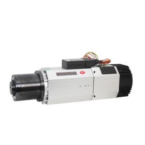 China 39kw ISO30 Collect Automatic Tool Change Air Spindle Motor for Wood Carving Machine factory