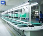 General SMT Production Line 750mm Height Nylon Chain Aluminium Profile Frame