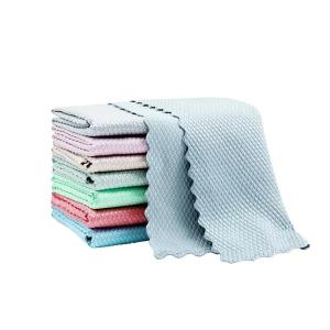 China All-age Kitchen Cleaning Scouring Cloth No Marks No Oil No Hair Loss Water Absorption factory