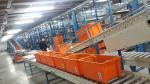 600x395x300mm Heavy Duty Plastic Moving Box Containers Plastic Vegetable Crates
