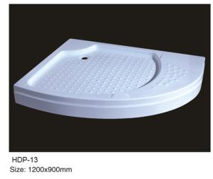 China Acrylic shower tray, shower basin,acrylic shower base HDP-13 factory