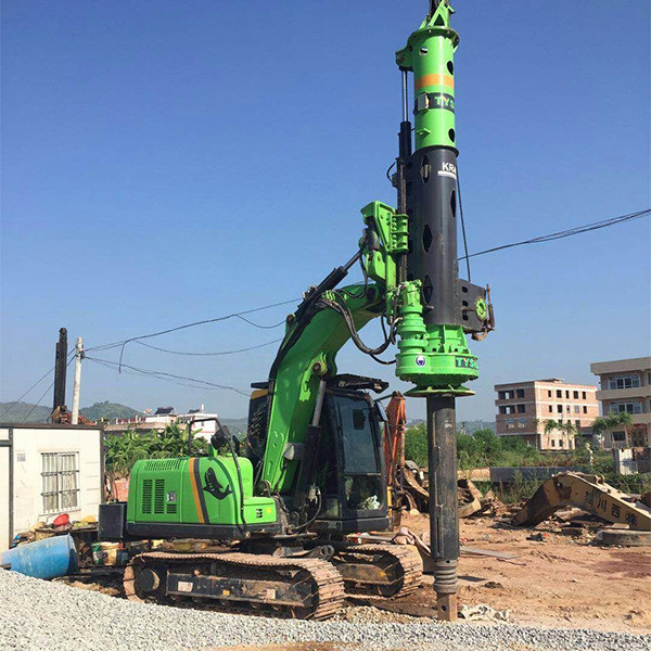 40kN.M Hydraulic Rotary Drilling Rig 12m Max Drilling Depth
