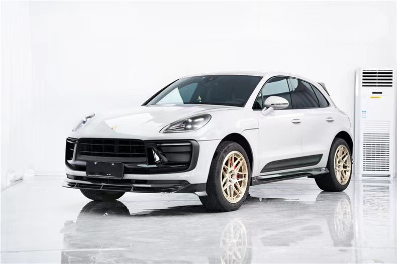 Mancan Porsche Body Kit Customized Color Front Lip Diffuser 2022+