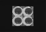 Dia 50mm PMMA LED Lens Car Lamp Lens Transparent Glass For Headlights