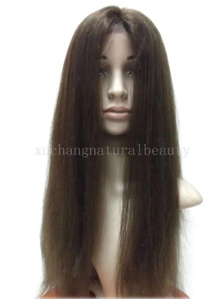 Medium Cap 100% Remy Human Hair Full Lace Wigs For Black Women , 5A Grade
