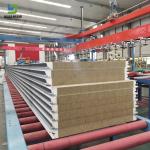 Insulation Rock Wool Purifying Metal Sandwich Panel Wall Roof Ceiling Warehouse