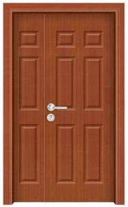China AB-GM8103 PVC MDF double-leaf door factory