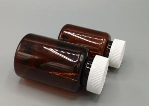 China Syrup Liquid 175ml Empty Supplement Bottles , High Transparent Plastic Medicine Pill Bottles factory