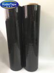 Anti Cracking Stength Black 600% Elongation Rate Packaging Stretch Film